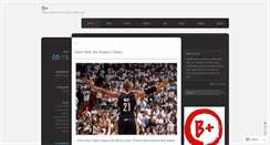Desktop Screenshot of bplusblog.wordpress.com