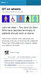 Mobile Screenshot of otonwheels.wordpress.com
