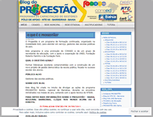 Tablet Screenshot of progestaoead.wordpress.com