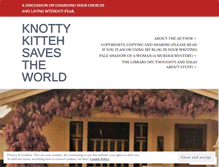 Tablet Screenshot of knottykittehsavestheworld.wordpress.com