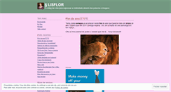 Desktop Screenshot of lisflor.wordpress.com