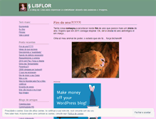 Tablet Screenshot of lisflor.wordpress.com