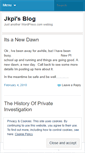 Mobile Screenshot of jkpi.wordpress.com