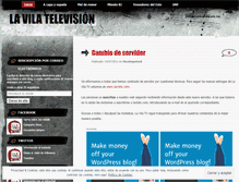 Tablet Screenshot of lavilatelevision.wordpress.com