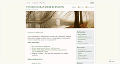 Desktop Screenshot of cuidarelplaneta.wordpress.com