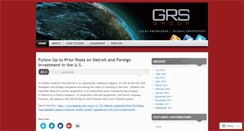 Desktop Screenshot of grsgroup.wordpress.com