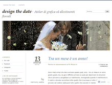 Tablet Screenshot of designthedate.wordpress.com
