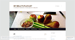 Desktop Screenshot of mybellysplaylist.wordpress.com