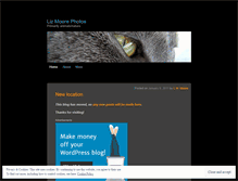 Tablet Screenshot of lizpics.wordpress.com