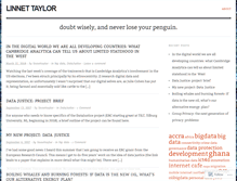 Tablet Screenshot of linnettaylor.wordpress.com