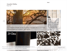 Tablet Screenshot of jenniferdallas.wordpress.com