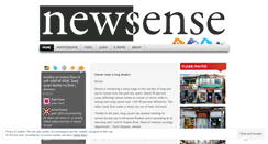 Desktop Screenshot of hpunewsense.wordpress.com