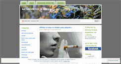 Desktop Screenshot of naturopathyingreece.wordpress.com