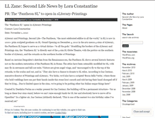 Tablet Screenshot of llzane.wordpress.com