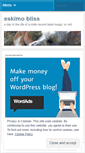 Mobile Screenshot of eskimokiss.wordpress.com