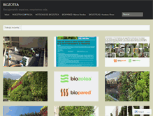 Tablet Screenshot of biozotea.wordpress.com