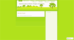 Desktop Screenshot of climatechangesandpoverty.wordpress.com