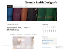 Tablet Screenshot of brendasmithdesigns.wordpress.com