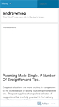 Mobile Screenshot of andrewmag.wordpress.com