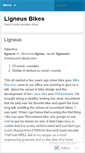 Mobile Screenshot of ligneusbikes.wordpress.com
