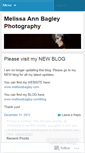 Mobile Screenshot of melissabagley.wordpress.com