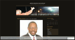 Desktop Screenshot of globalministries.wordpress.com