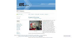 Desktop Screenshot of ibtgames.wordpress.com