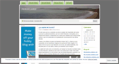 Desktop Screenshot of peroclaro.wordpress.com