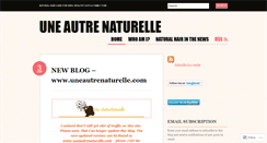 Desktop Screenshot of anothernaturelle.wordpress.com