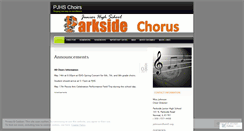 Desktop Screenshot of pjhschoirs.wordpress.com