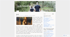 Desktop Screenshot of claudiovedovelli.wordpress.com