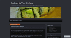 Desktop Screenshot of androidinthekitchen.wordpress.com