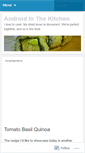 Mobile Screenshot of androidinthekitchen.wordpress.com