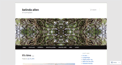 Desktop Screenshot of belindaallen.wordpress.com