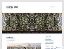 Tablet Screenshot of belindaallen.wordpress.com