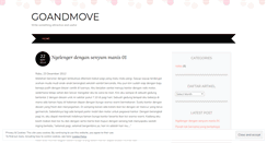 Desktop Screenshot of goandmove.wordpress.com