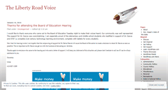 Desktop Screenshot of libertyroadcommunity.wordpress.com