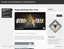 Tablet Screenshot of eccentricbutlazy.wordpress.com
