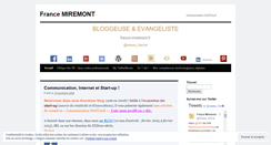 Desktop Screenshot of francemiremont.wordpress.com