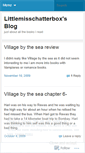 Mobile Screenshot of littlemisschaterbox.wordpress.com
