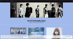 Desktop Screenshot of mykpopramblings.wordpress.com