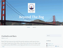 Tablet Screenshot of fogandbeyond.wordpress.com