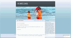 Desktop Screenshot of mysweetchaos.wordpress.com