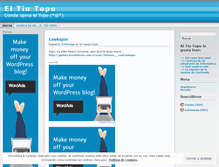 Tablet Screenshot of eltiotopo.wordpress.com
