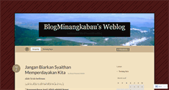 Desktop Screenshot of blogminangkabau.wordpress.com