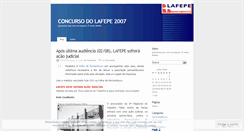 Desktop Screenshot of lafepe.wordpress.com