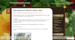 Desktop Screenshot of finnmarksnettverket.wordpress.com