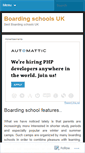 Mobile Screenshot of bbsboardingschoolsuk.wordpress.com