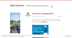 Desktop Screenshot of miquel.wordpress.com