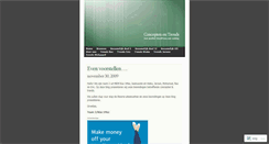 Desktop Screenshot of conceptrend.wordpress.com